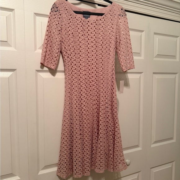 Rabbit Rabbit Rabbit Pink Lace Dress, size 10, NWT - Picture 1 of 3